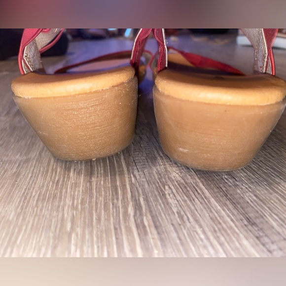 BareTraps Melody Leather Sandals Womens Sz 6M - Picture 6 of 8